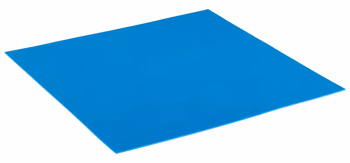 Foam underlay (WxDxH) 900x600x5mm FH 50-400mm blue