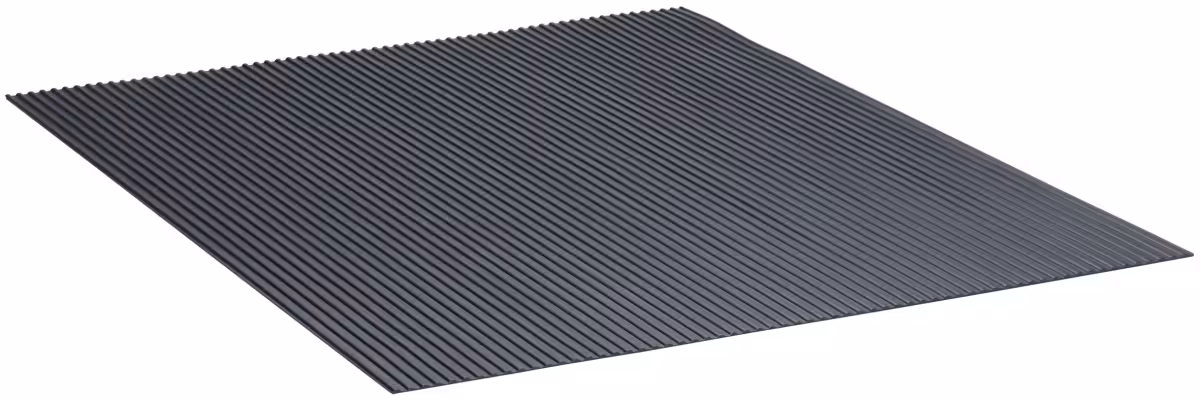 Ribbed mat (WxDxH) 1005x690x3mm black