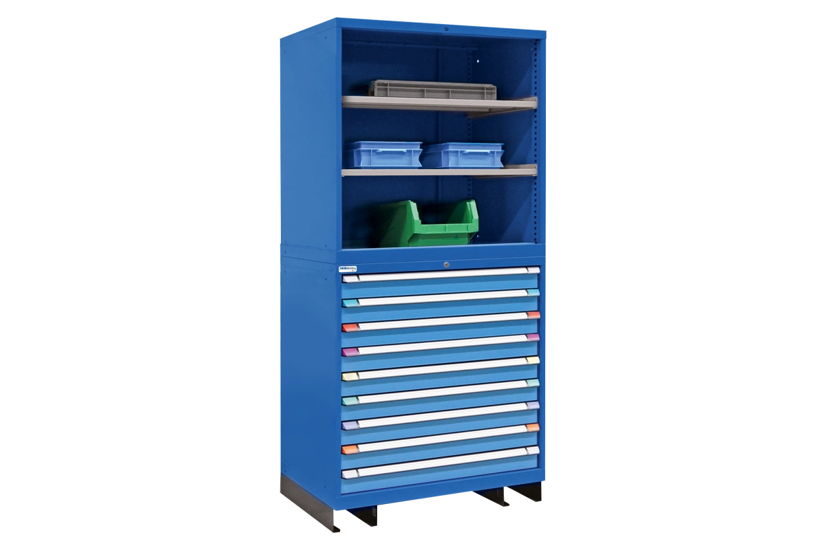 Drawer storage walls